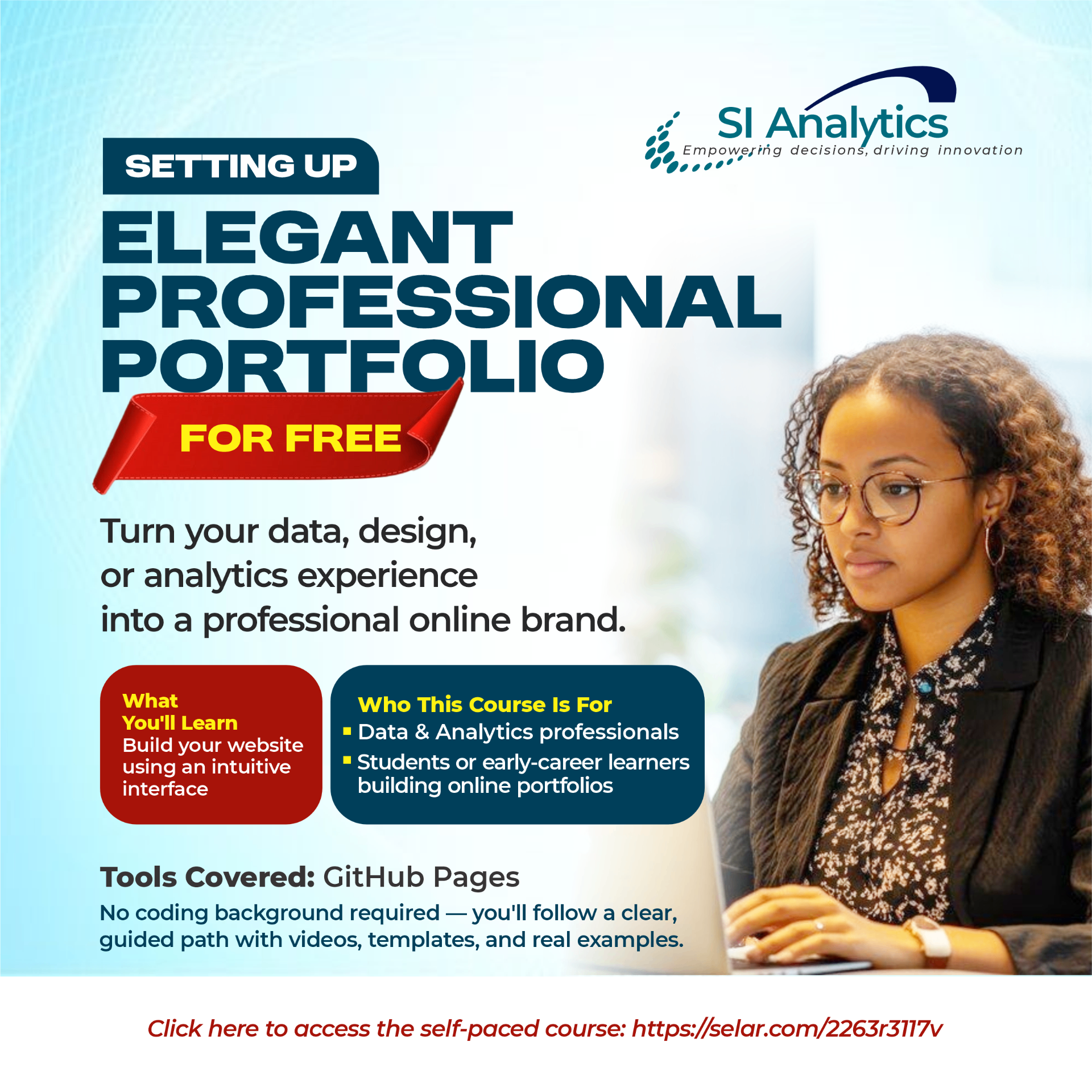 Professional portfolio course
